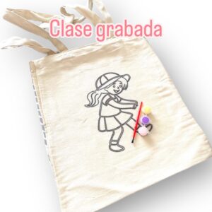 Clase grabada: Totebag para colorear