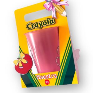 Porta vaso cafetero Crayola - Archivo Digital para Corte